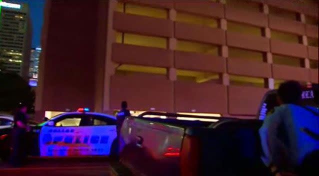 Shots fired at Dallas protest over fatal police shootings