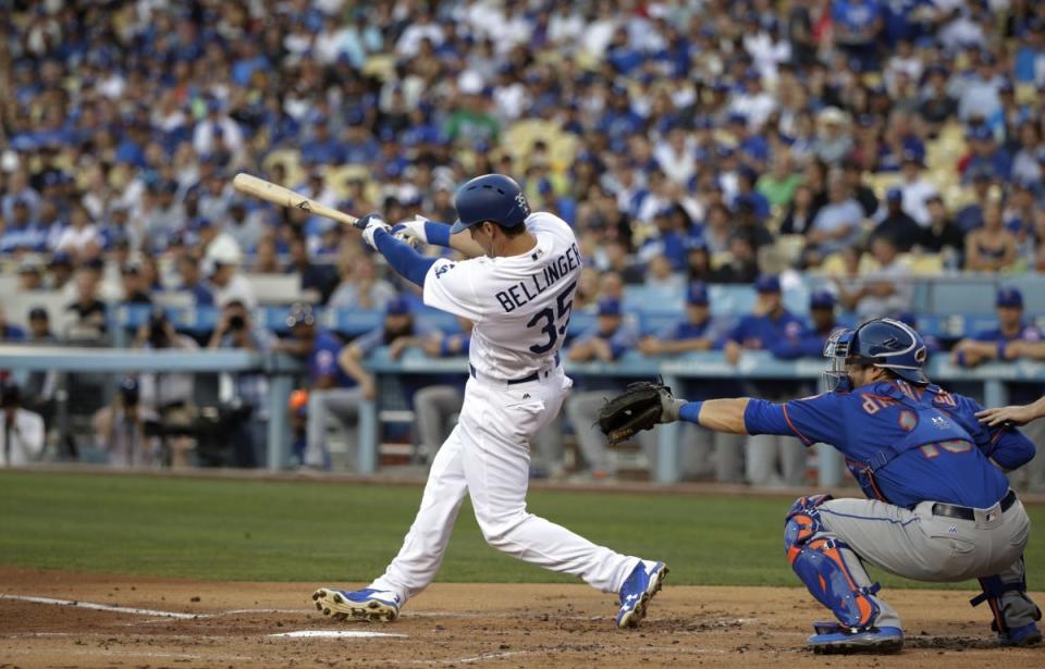 Dodgers rookie Cody Bellinger has already exceeded expectations. (AP Photo)