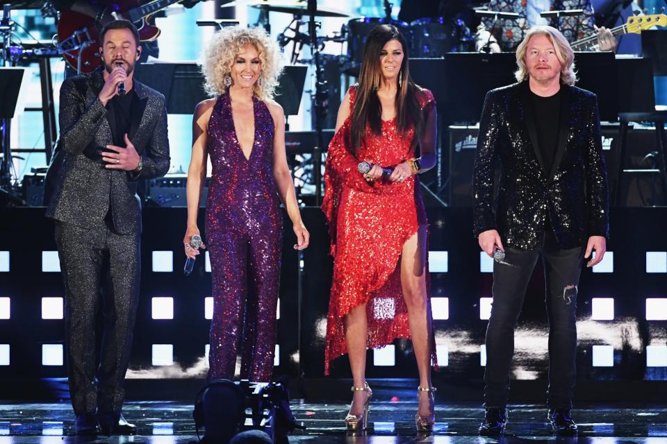 Little Big Town performs onstage during The 59th Grammy Awards