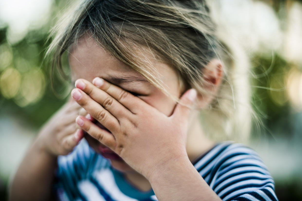 Experts say shedding a few tears can be good for kids, as long as parents are also helping them understand and name the emotions they're feeling. (Photo: Getty Creative)