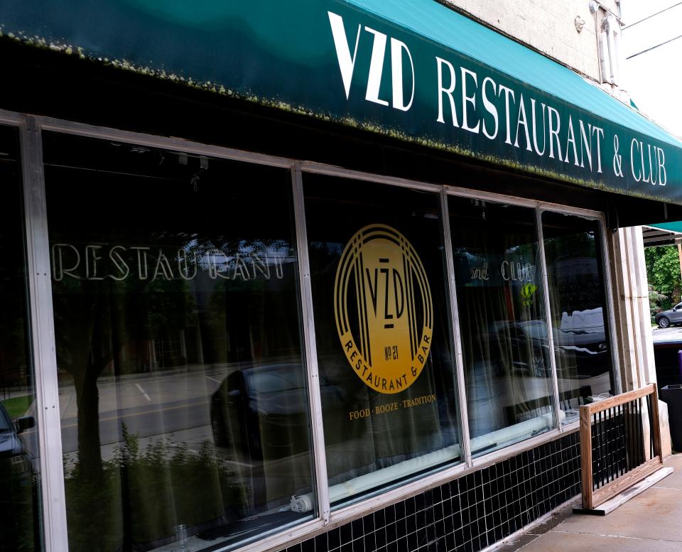 Popular Western Avenue mainstay VZD's Restaurant and Bar announced Friday morning that it is closing its doors in September. Exterior photos on Friday, May 19, 2023.