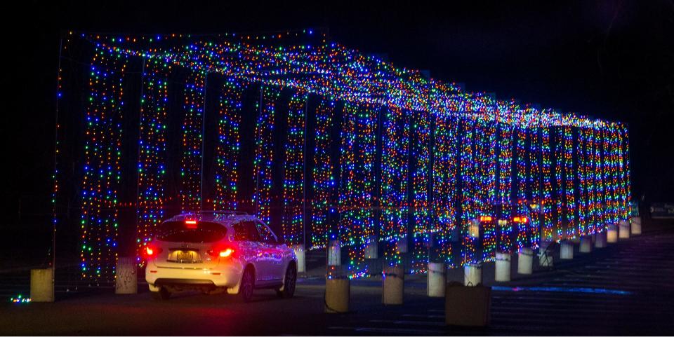 The Magic of Lights display at PNC Arts Center in Holmdel in 2018.