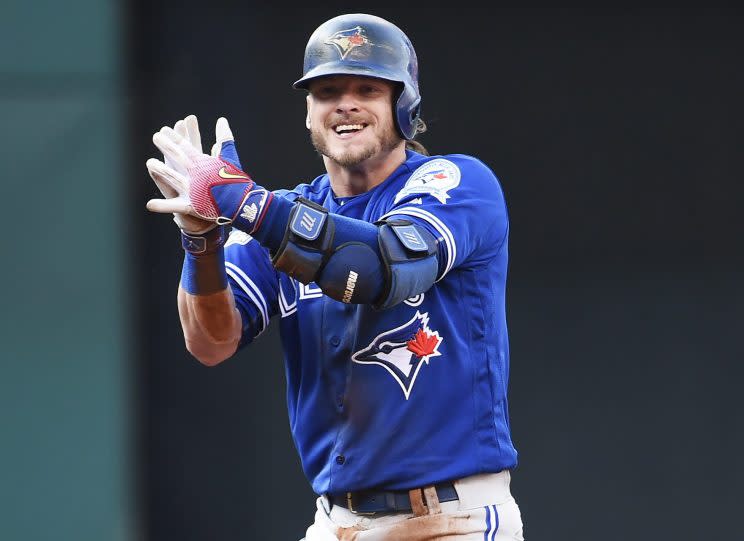 Josh Donaldson's decision to not run out a home run during a minor league spring training game was not actually his decision. (AP)