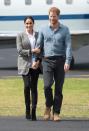 <p>Harry and Meghan visited <a href="https://www.townandcountrymag.com/society/tradition/g23839991/prince-harry-meghan-markle-royal-tour-australia-day-2-photos/" rel="nofollow noopener" target="_blank" data-ylk="slk:Dubbo on day two;elm:context_link;itc:0;sec:content-canvas" class="link ">Dubbo on day two</a> of their royal tour. For this visit, <a href="https://www.townandcountrymag.com/style/fashion-trends/a23842614/meghan-markle-serena-williams-blazer-royal-tour-australia-day-2/" rel="nofollow noopener" target="_blank" data-ylk="slk:Meghan wore a;elm:context_link;itc:0;sec:content-canvas" class="link ">Meghan wore a</a> plaid blazer from <a href="https://www.serenawilliams.com/collections/outerwear/products/boss-oversized-blazer" rel="nofollow noopener" target="_blank" data-ylk="slk:her close friend Serena Williams's line;elm:context_link;itc:0;sec:content-canvas" class="link ">her close friend Serena Williams's line</a> over a button-down shirt by Maison Kitsune, black pants from Australian <a href="https://outlanddenim.com/products/harriet-in-black" rel="nofollow noopener" target="_blank" data-ylk="slk:brand Outland;elm:context_link;itc:0;sec:content-canvas" class="link ">brand Outland</a>, black boots from J.Crew. The Duchess also wore a pair of diamond earring by <a href="https://adinareyter.com/collections/earrings/products/3-diamond-amigos-curve-posts" rel="nofollow noopener" target="_blank" data-ylk="slk:Adina Reyter;elm:context_link;itc:0;sec:content-canvas" class="link ">Adina Reyter</a>.</p><p><a class="link " href="https://go.redirectingat.com?id=74968X1596630&url=https%3A%2F%2Fwww.jcrew.com%2Fp%2Fwomens_category%2Fshoes%2Fboots%2Fsadie-ankle-boots%2FK0039%3Fcolor_name%3Dmelted-caramel&sref=https%3A%2F%2Fwww.townandcountrymag.com%2Fstyle%2Ffashion-trends%2Fg3272%2Fmeghan-markle-preppy-style%2F" rel="nofollow noopener" target="_blank" data-ylk="slk:SHOP NOW;elm:context_link;itc:0;sec:content-canvas">SHOP NOW </a><em>Sadie Ankle Boots by J.Crew, $178</em></p>