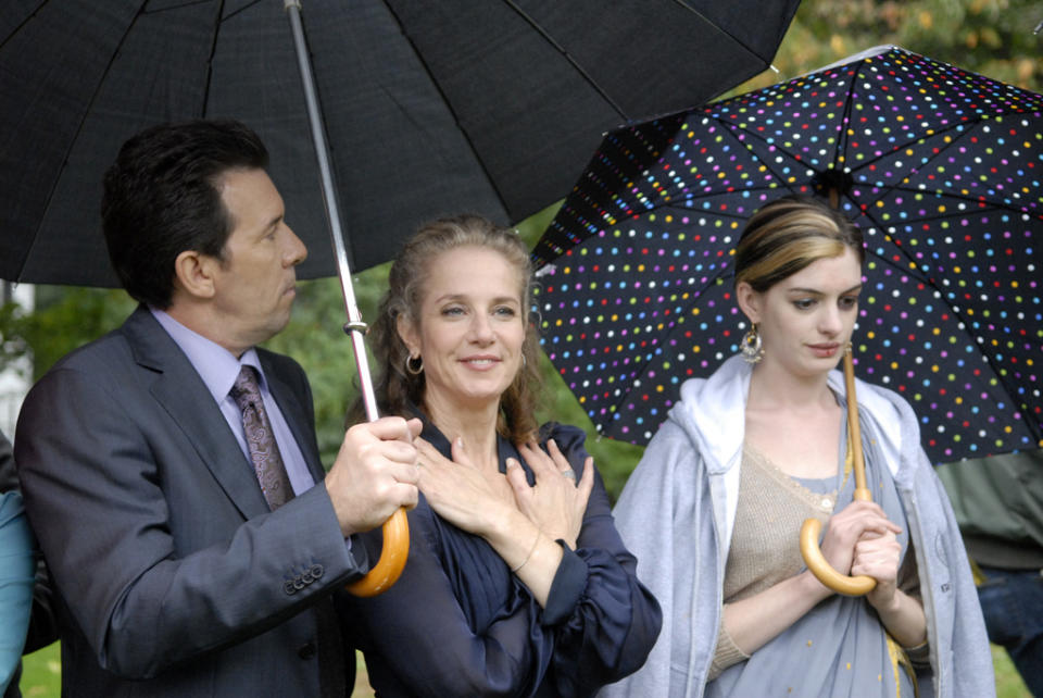 Jerome LePge Debra Winger Anne Hathaway Rachel Getting Married Production Stills Sony Pictures Classics 2008