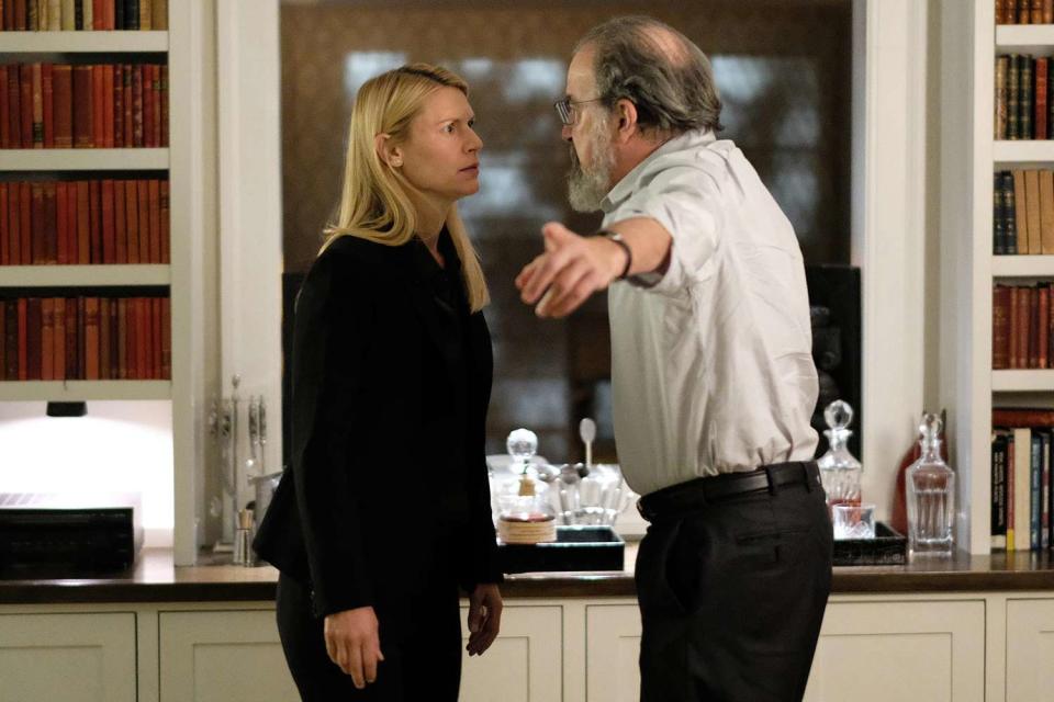 Claire Danes and Mandy Patinkin on 'Homeland'