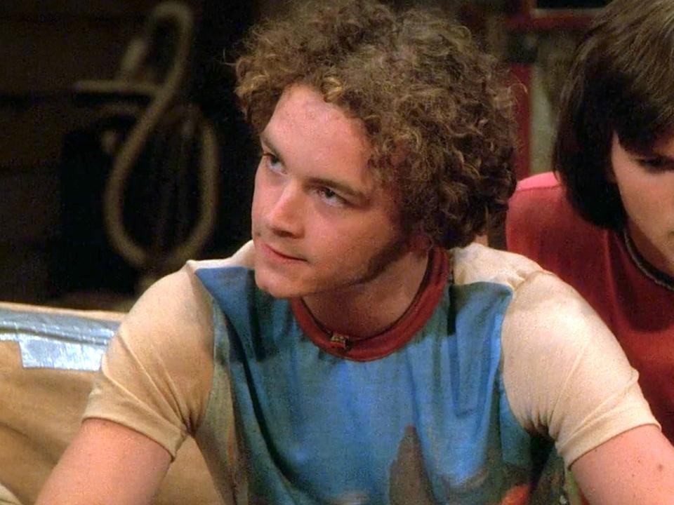 Danny Masterson as Hyde on the series premiere of "That '70s Show."