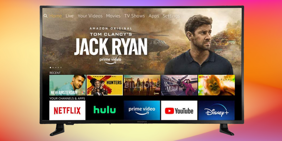 Save $100 on this Insignia 70-inch Smart 4K Ultra HD—FireTV Edition. (Photo: Amazon)