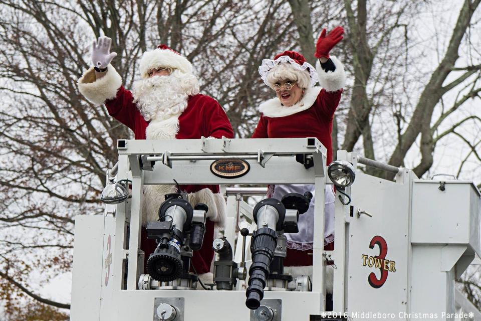 "Making Spirits Bright,” the 61st annual Middleboro Christmas parade will be on November 27,