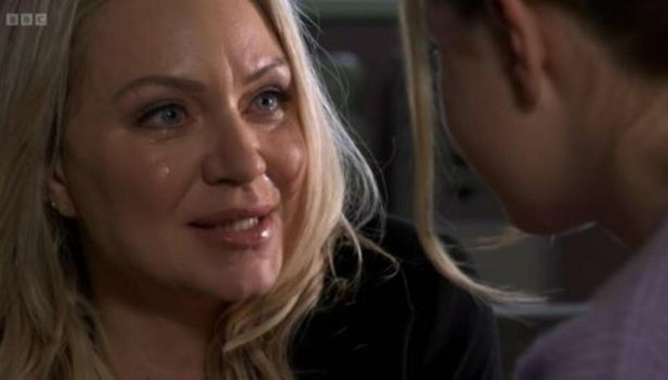 Roxy Mitchell appeared to daughter Amy as a figment of her imagination (BBC)