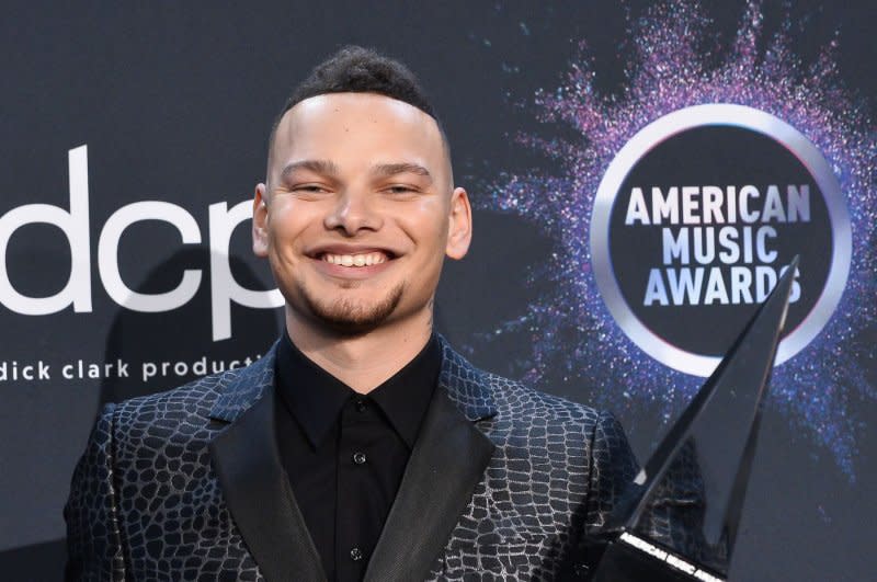 Kane Brown attends the American Music Awards in 2019. File Photo by Jim Ruymen/UPI