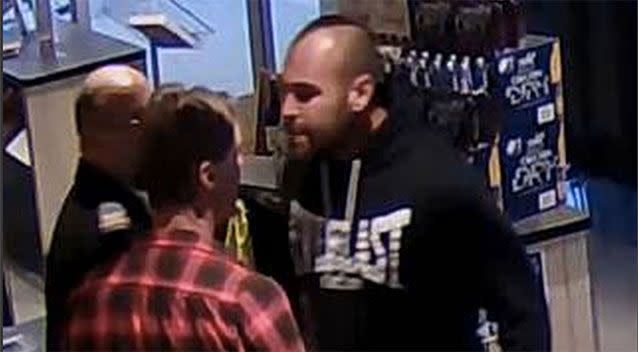 Ciggie butt comment causes two men to rage out in a NSW bottle shop. Picture: Illawarra Mercury