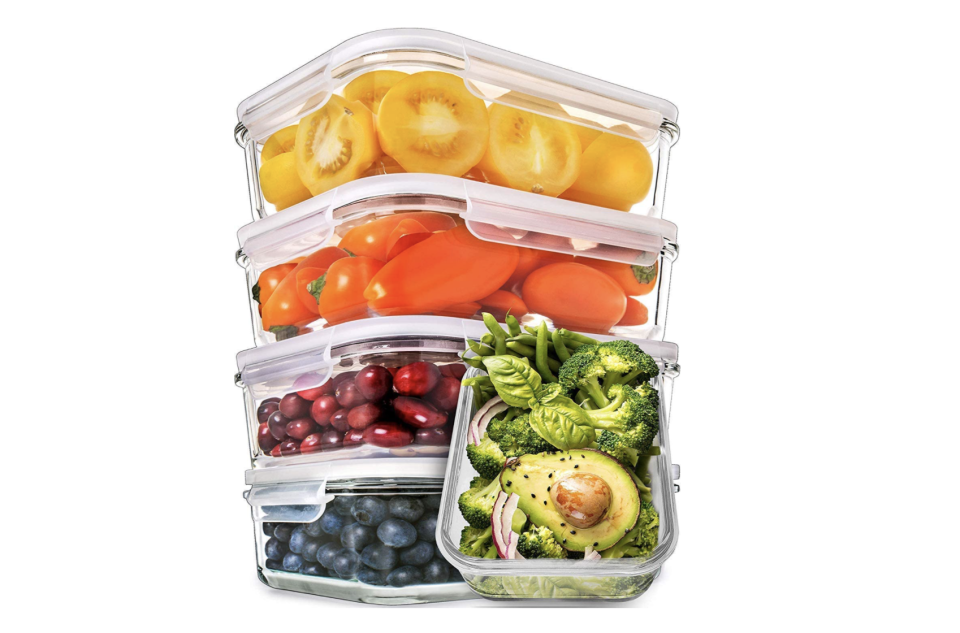 15) Glass Meal Prep Containers