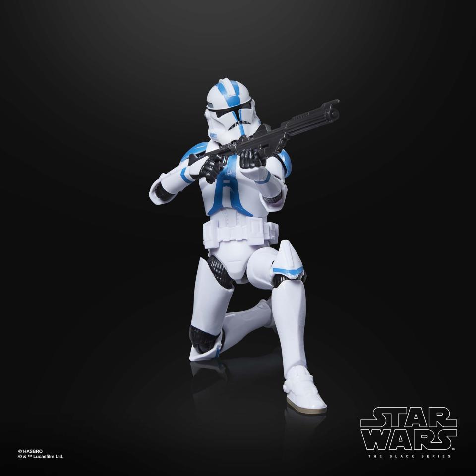 Commander Appo action figure on a dark background