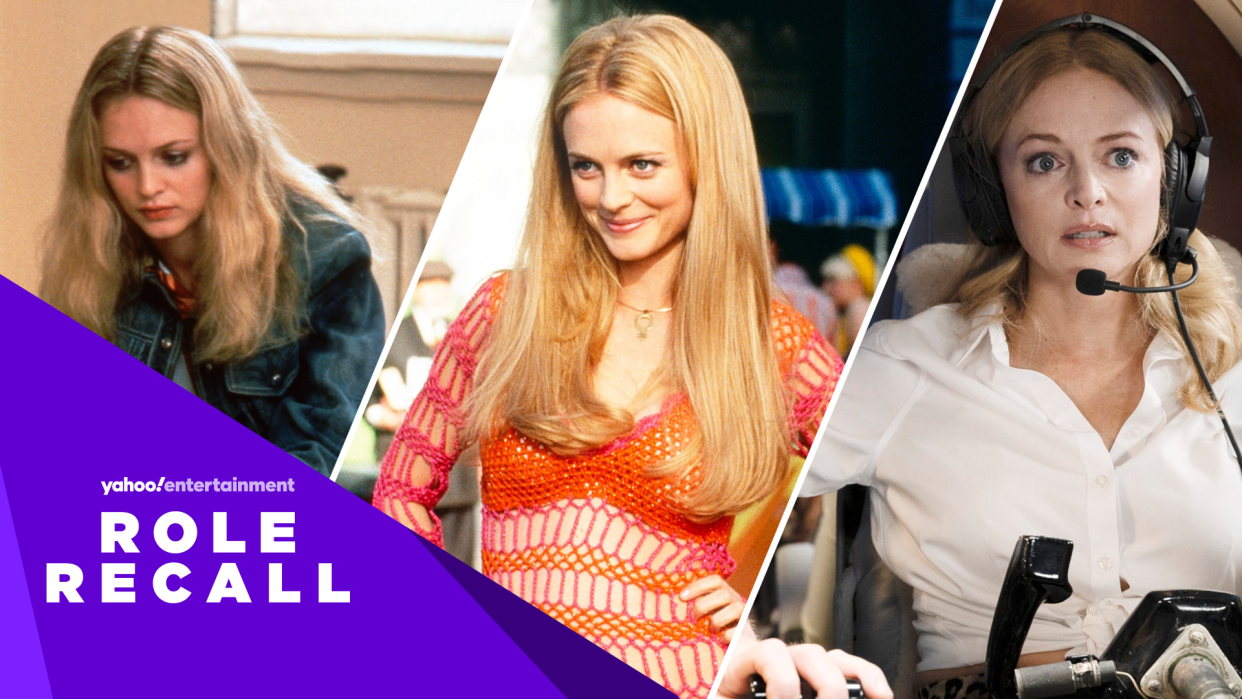 From l to r: Heather Graham in Boogie Nights, Austin Powers: The Spy Who Shagged Me and On a Wing and a Prayer. (Photos: Courtesy Everett Collection)