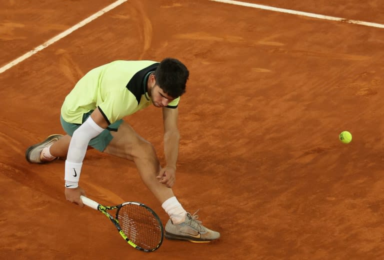 Tennis Alcaraz et Sinner, deux de chute à Madrid