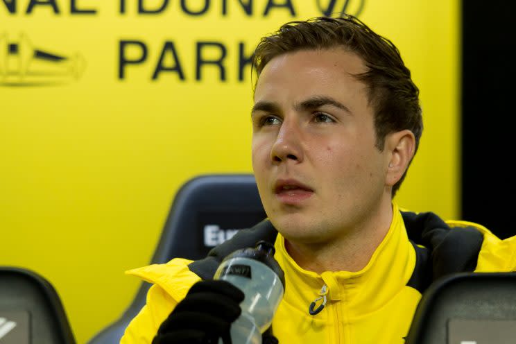 Wie sein Klub mitteilte, leidet Mario Götze an einer Stoffwechselerkrankung. (Bild: ddp)