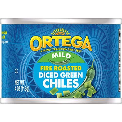 11) Ortega Fire Roasted Diced Green Chiles