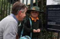 Children return to campus for the first day of New South Wales public schools fulling re-opening in Sydney