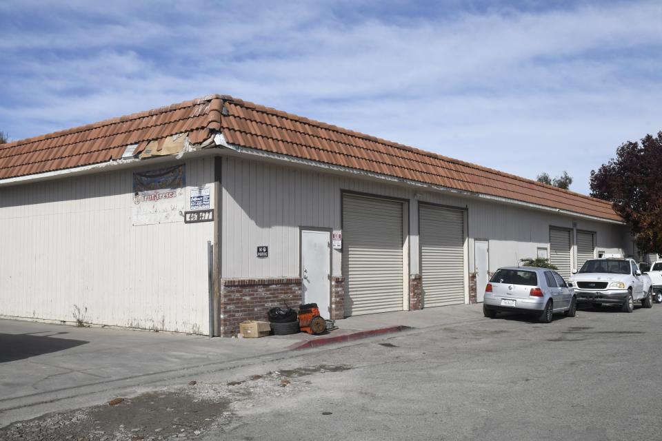 Storage units on East Market Street will be taken down in the next few years to make way for a new affordable housing in Salinas, Calif.