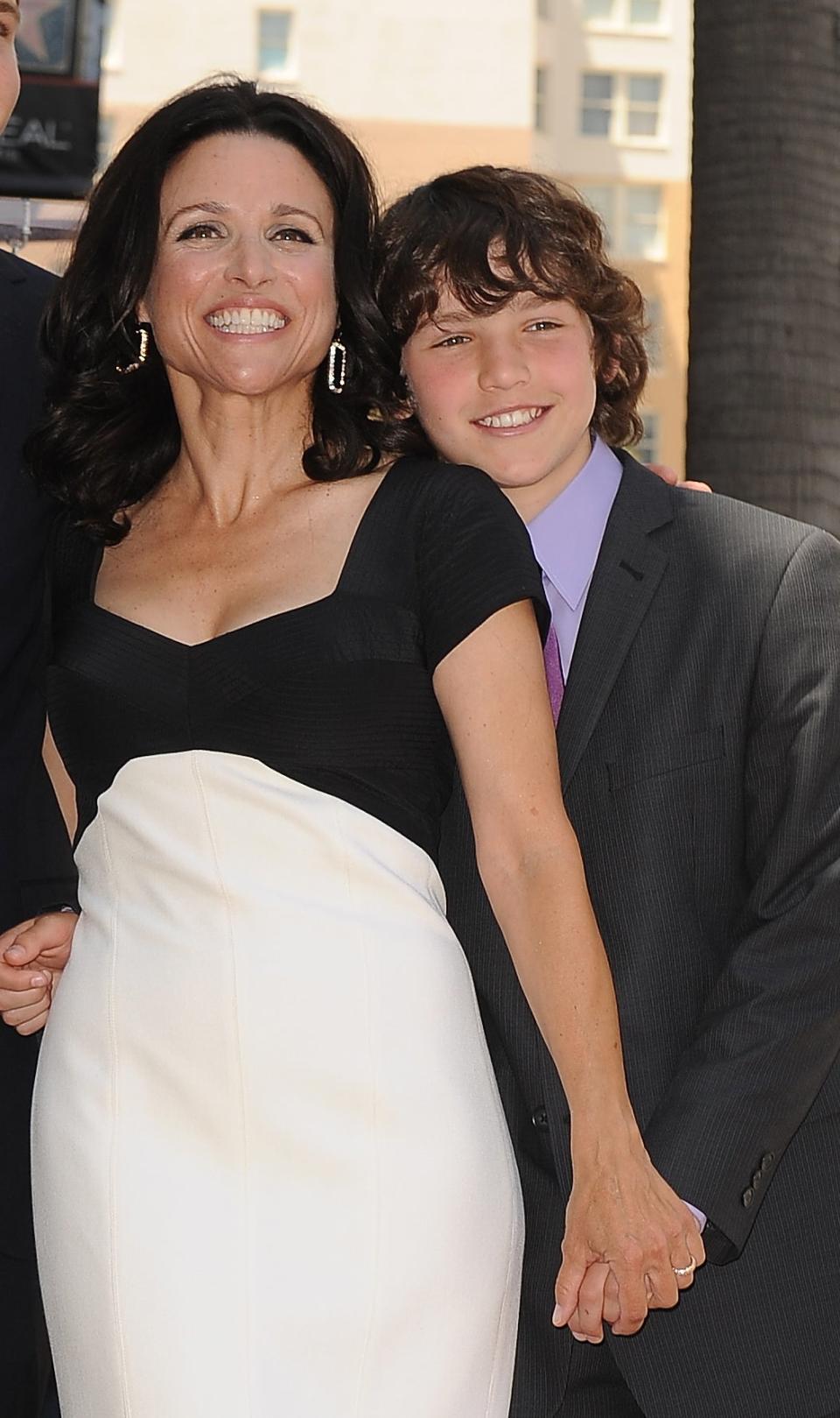 His famous parent: Julia Louis-Dreyfus