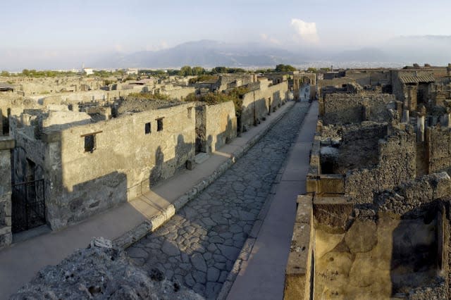 Eruption that destroyed Pompeii 'turned victim's brain matter to glass'