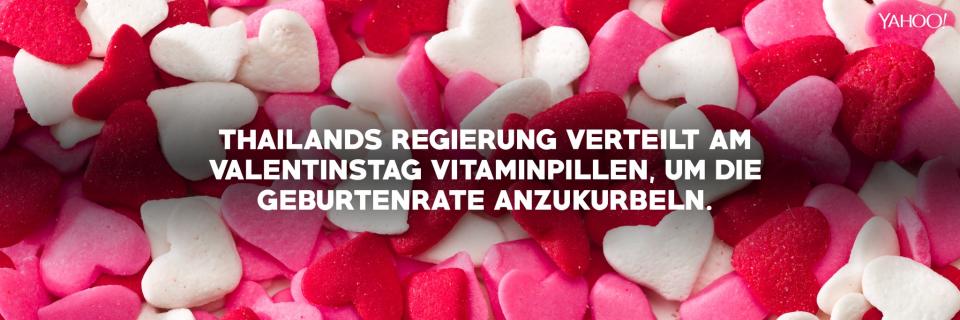 10 Fun Facts zum Valentinstag