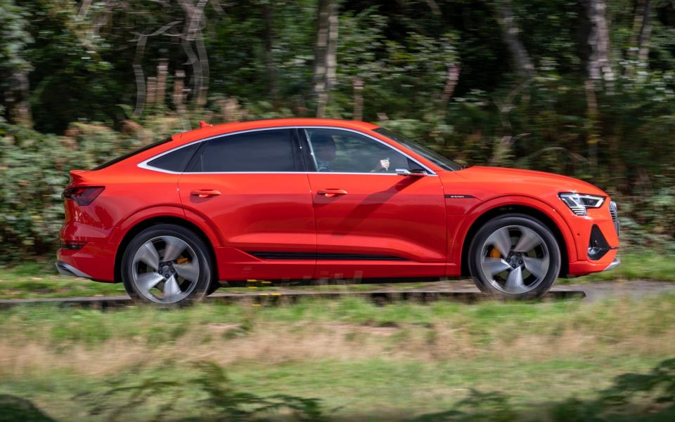 2020 Audi e-tron Sportback 55 quattro - tested September 2020 - Andrew Crowley