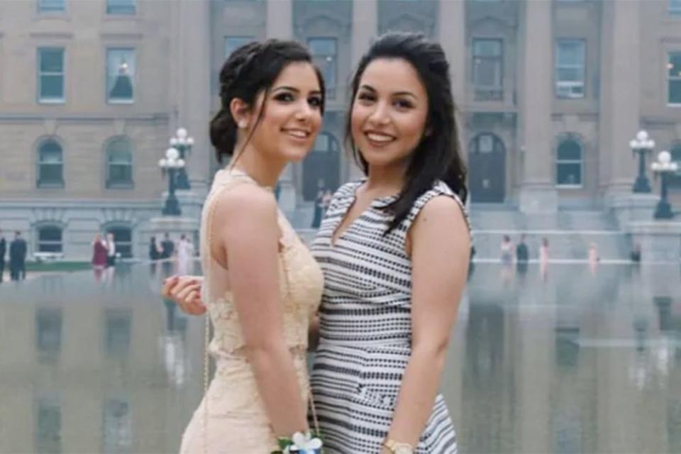 Saba and Sara Saadat | Courtesy Saadat Family