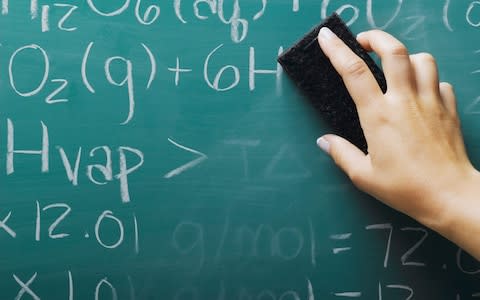 A maths A-level paper has been replaced at the last minute  - Credit: Getty Images