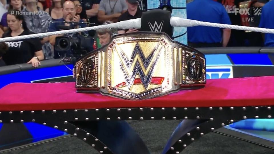 Roman Reigns Xnxx Videos - New Undisputed WWE Universal Championship Unveiled On WWE SmackDown