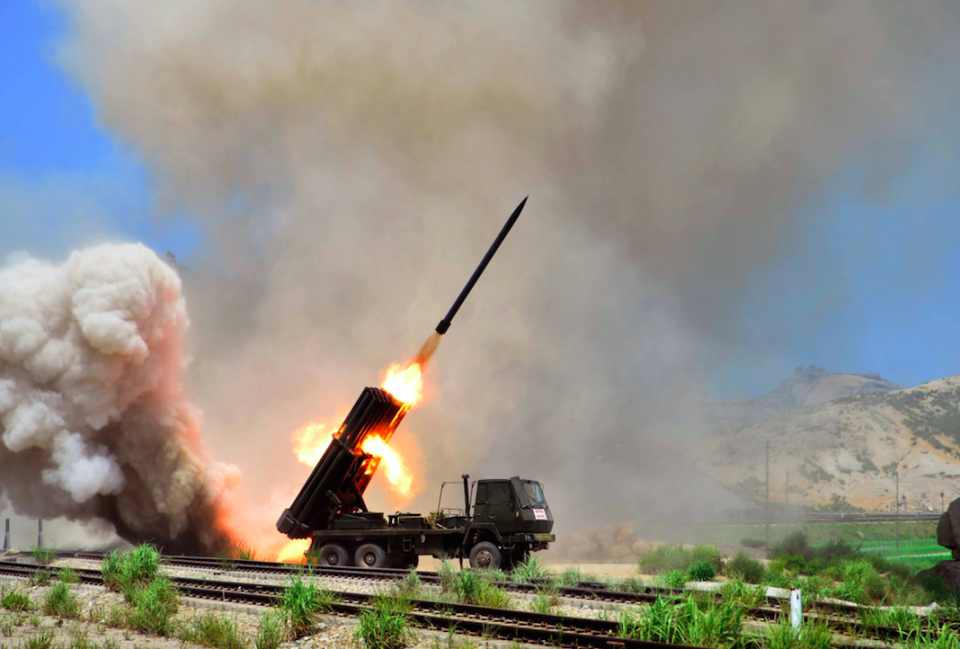 A weapons test in North Korea last year (Picture: Rex)