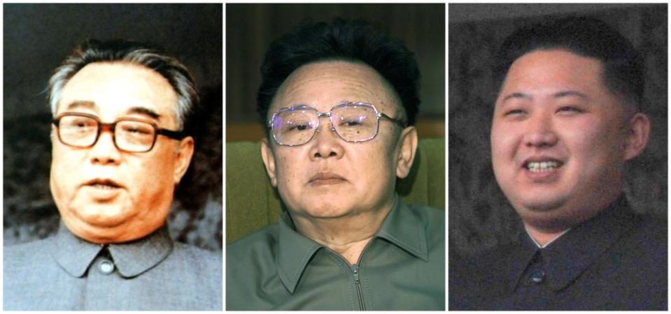 Dynasty … the founder of North Korea, Kim Il-sung, Kim Jong-il and Kim Jong-un.