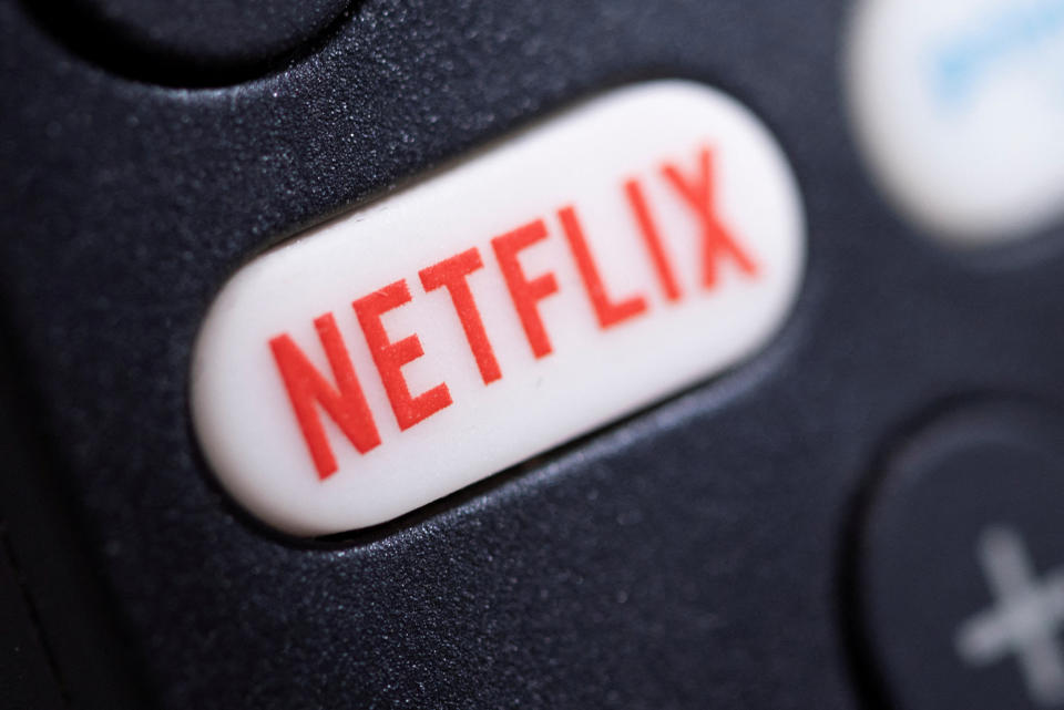 FILE PHOTO: Netflix has leaned on new revenue initiatives like ad-supported tiers and password sharing crackdowns in recent quarters REUTERS/Dado Ruvic/Illustration/File Photo