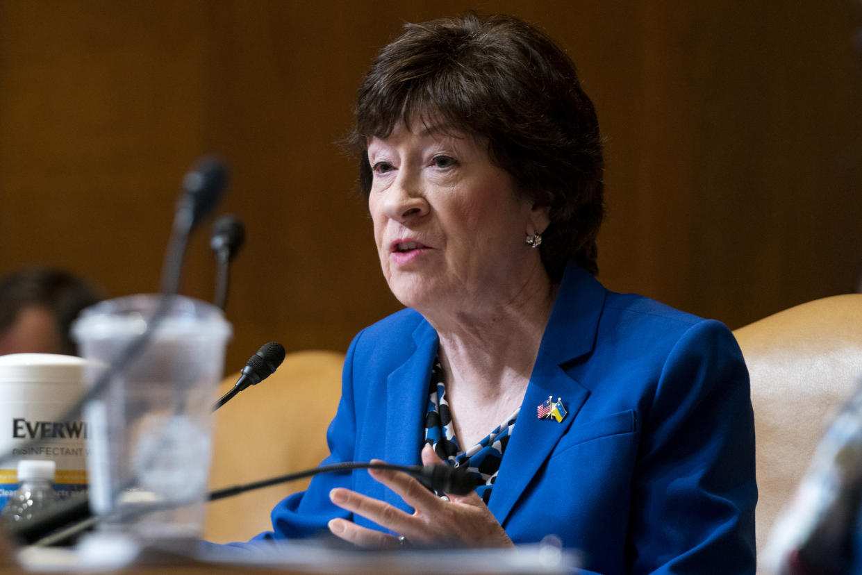 Susan Collins - Credit: AP