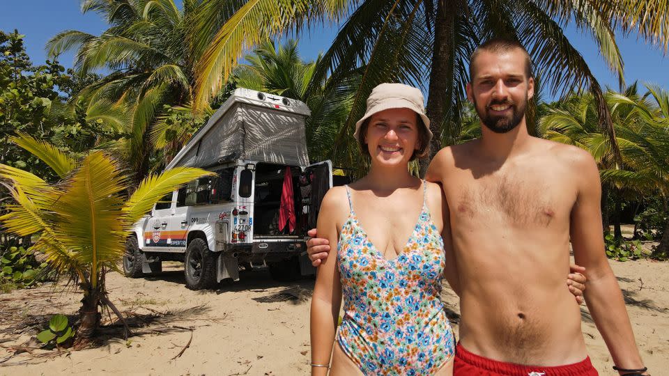 The couple have been inundated with invitations from followers of their social media and YouTube channels offering them a place to stay. - Next Meridian Expedition