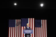 Democratic presidential candidate former Vice President Joe Biden speaks during a campaign event, Tuesday, July 14, 2020, in Wilmington, Del. (AP Photo/Patrick Semansky)