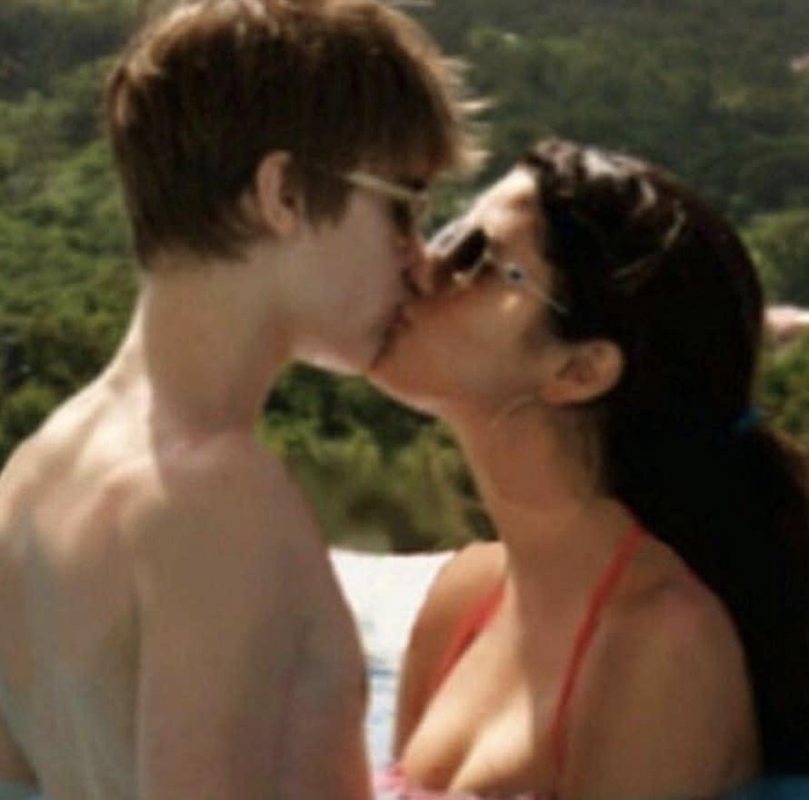 Justin Bieber and Selena Gomez