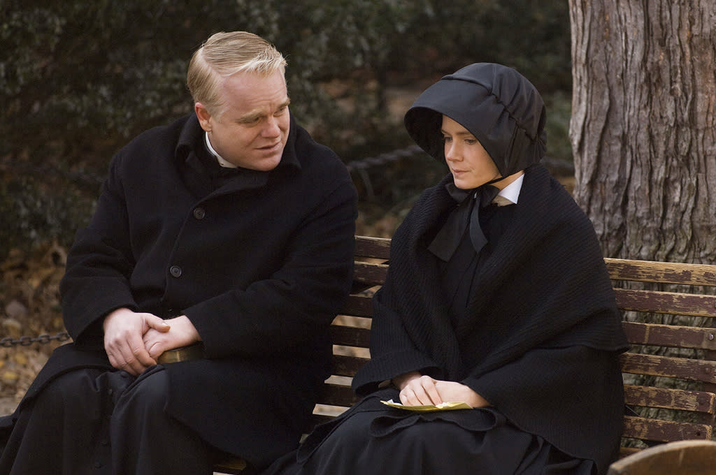Philip Seymour Hoffman and Amy Adams in 'Doubt'