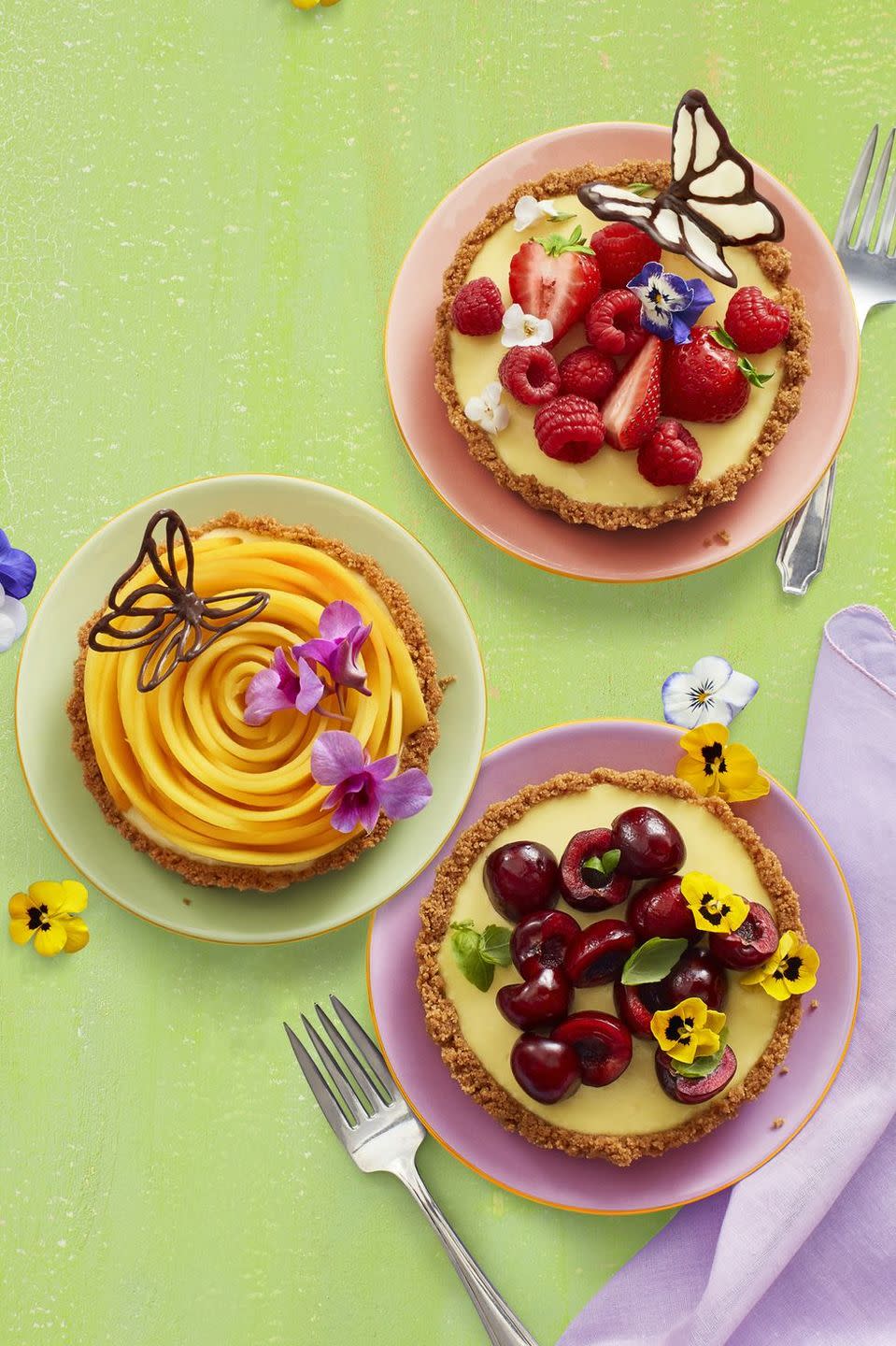 No-Bake Lemon Tarts