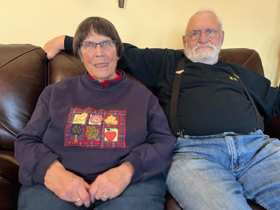 Marline and Gus Wruck are in the process of downsizing from their home in Lac du Bonnet to an apartment. They're frustrated a long-awaited personal care home in the community has not been built.