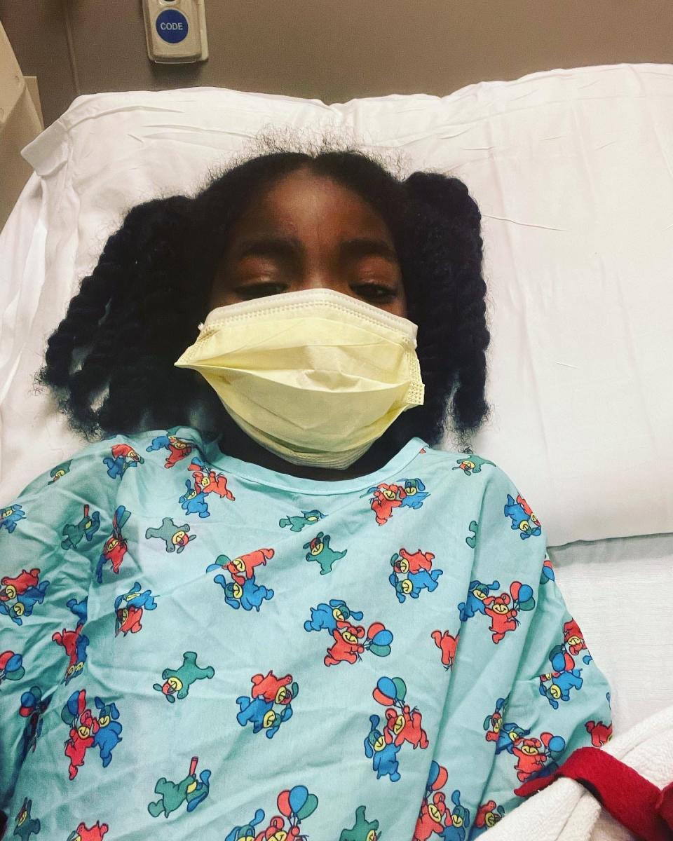 J'Adore Sledge, a 10-year-old from Georgia. J'Adore is suffering from kidney failure and is in need of a transplant. She has 7 siblings and her family was evicted in January 2022. Since then, the family has been living in hotels.