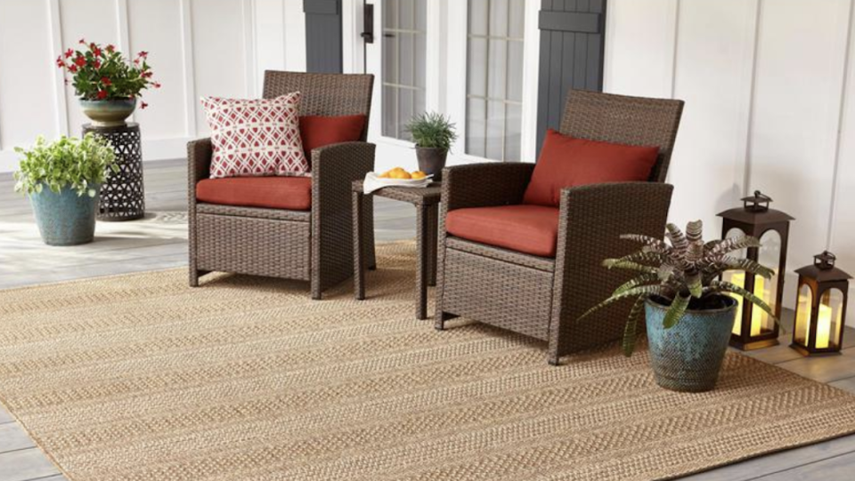 This darling porch set is a customer favorite.