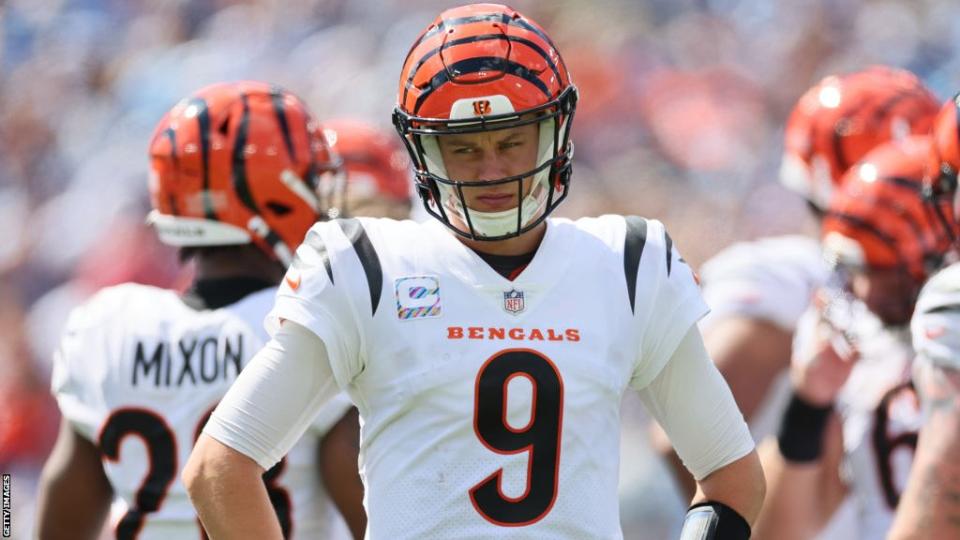 Cincinnati Bengals quarterback Joe Burrow