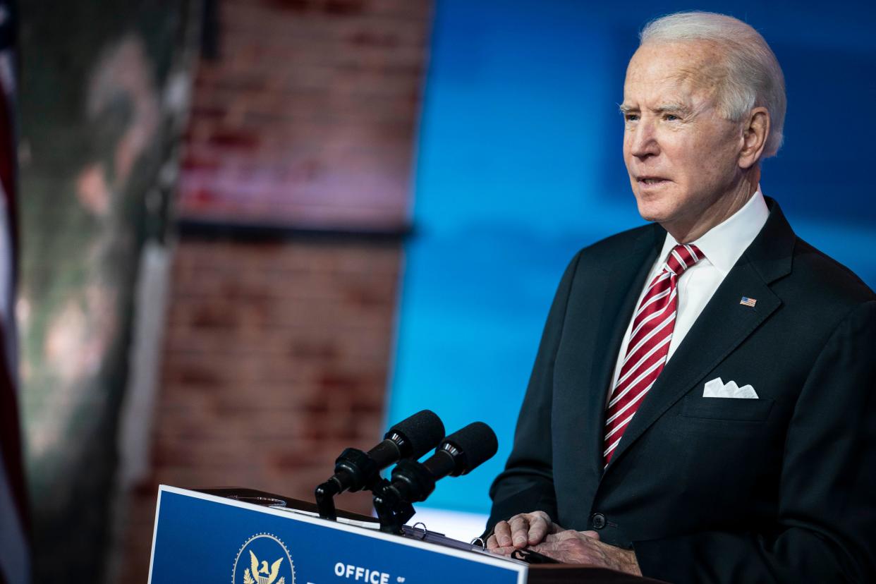 President-elect Joe Biden said, &ldquo;I&rsquo;ve spent most of my career arguing against the imperial presidency.&rdquo; (Photo: Sarah Silbiger for The Washington Post via Getty Images)