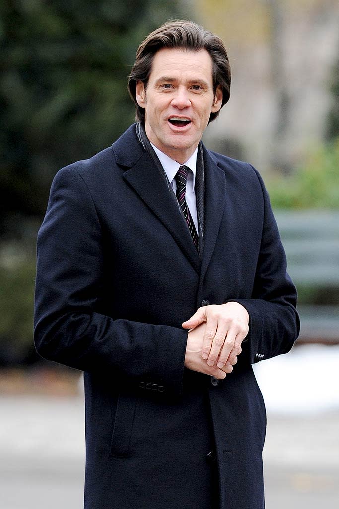 Jim Carrey Mr Poppers Set