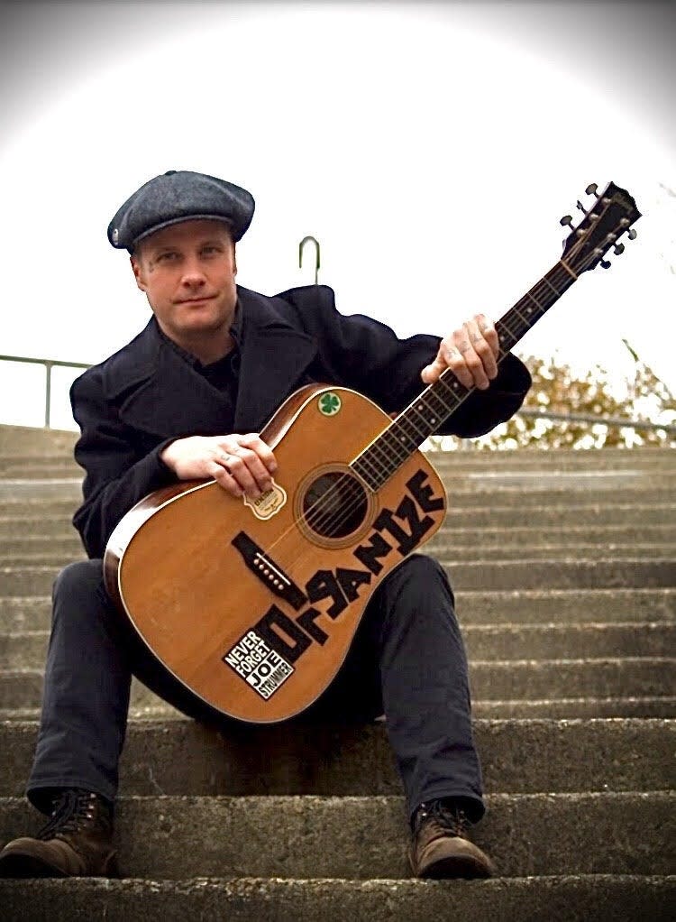 Local singer Jesse Ahern was on tour with the Dropkick Murphys in Europe before the COVID pandemic hit.