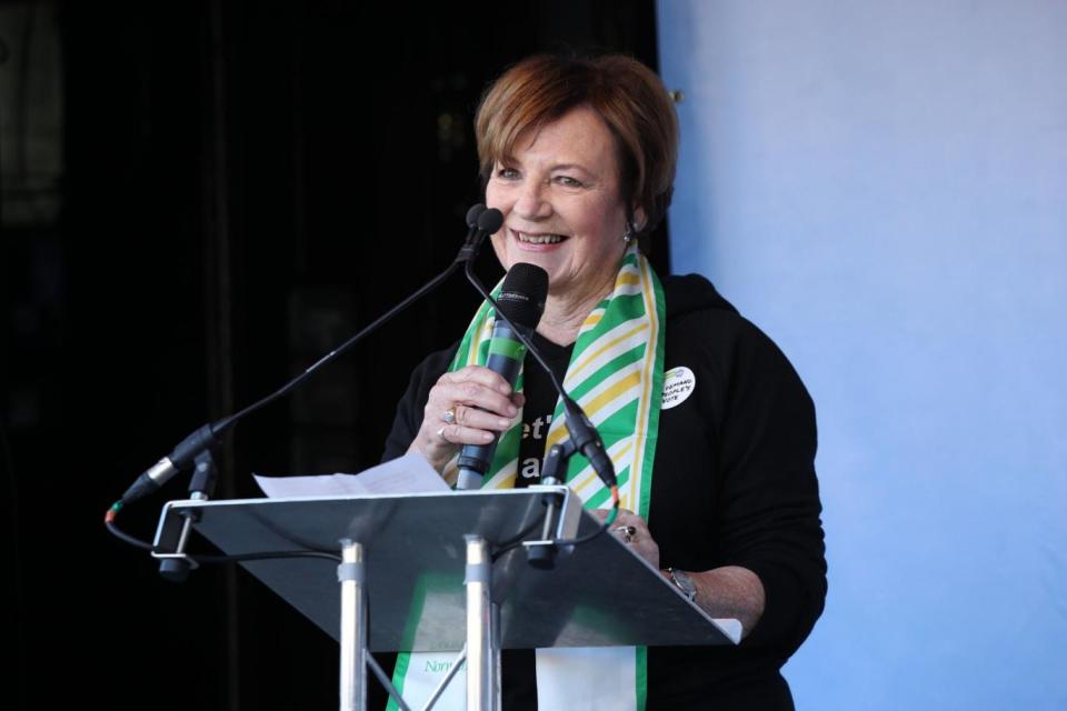 Delia Smith was among speakers at the event (PA)