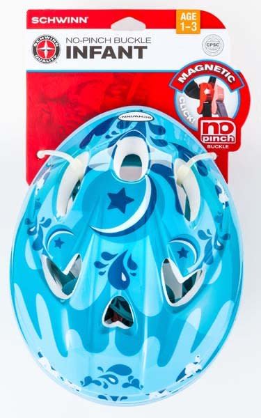 <a href="http://www.cpsc.gov/en/Recalls/2016/Pacific-Cycle-Recalls-Infant-Bicycle-Helmets/" target="_blank">Items recalled</a>:&nbsp;Pacific Cycle recalled&nbsp;its infant bicycle helmets with magnetic no-pinch buckle chin straps because the magnetic buckle on the helmet&rsquo;s chin strap has&nbsp;small plastic covers and magnets that can come loose.<br /><br />Reason: Choking and magnet ingestion hazard