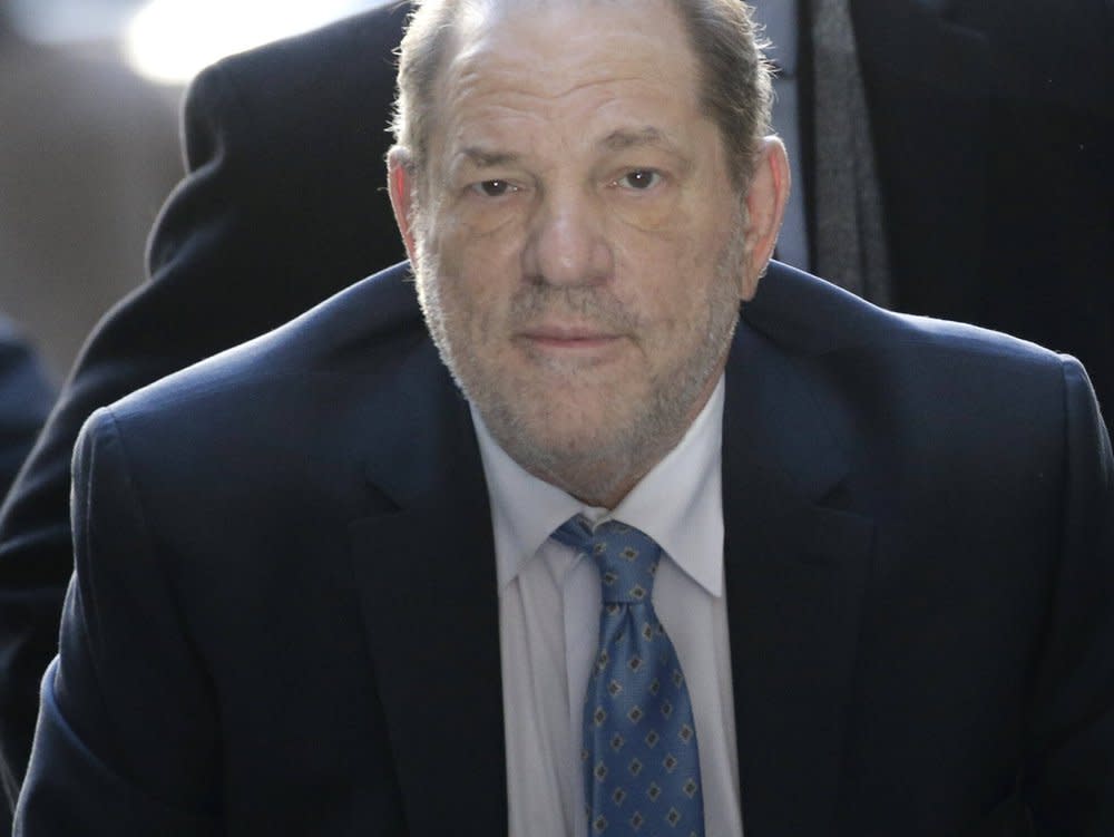 Harvey Weinstein während seines Gerichtsprozesses 2020 in New York. (Bild: imago images/UPI Photo)